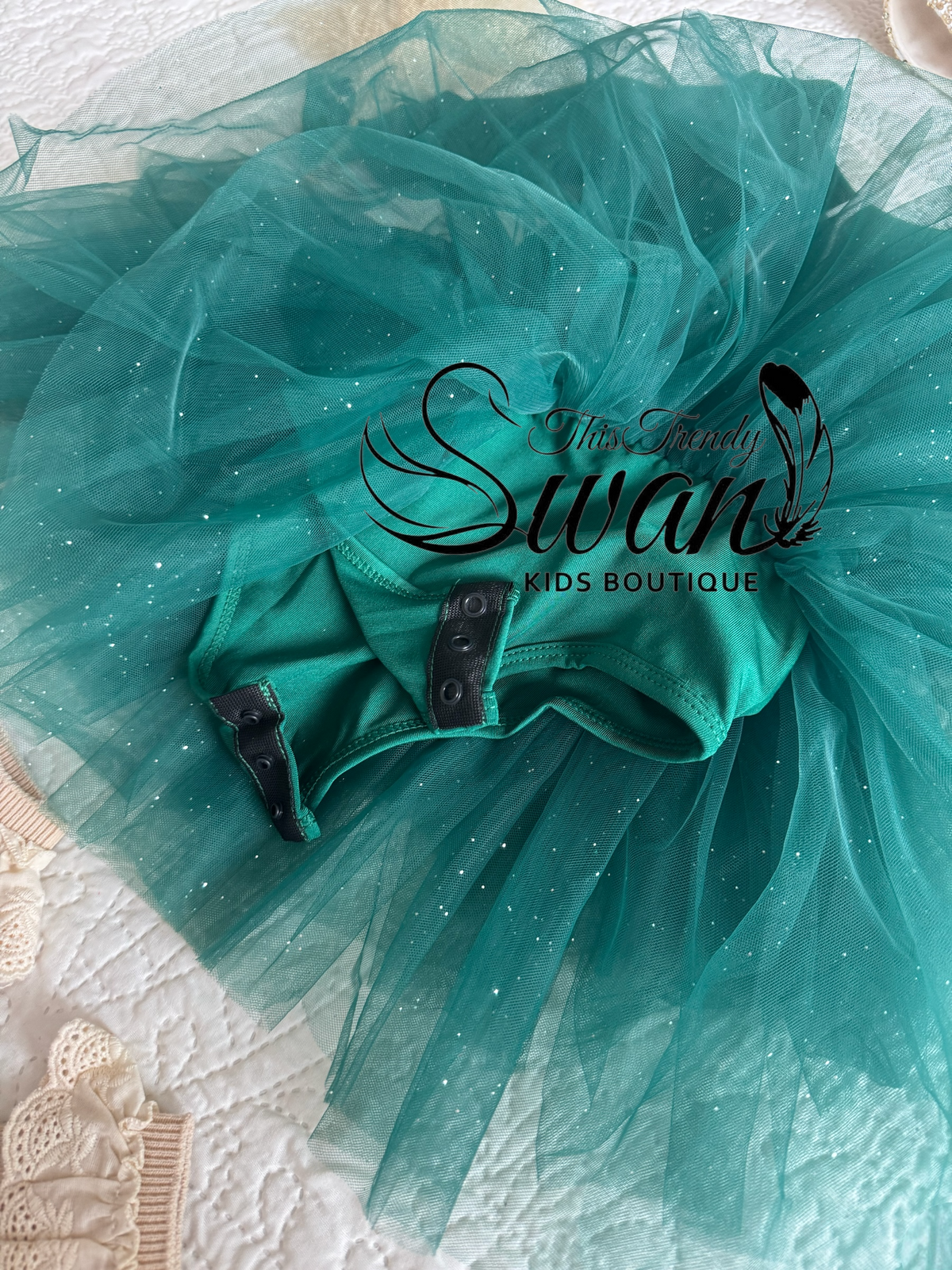 Leotard Tutu Dress - Green