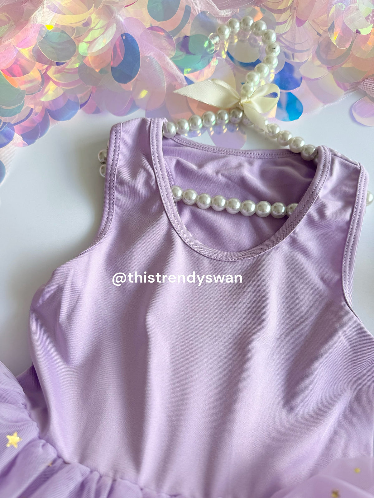 Leotard Tutu Dress - Lilac