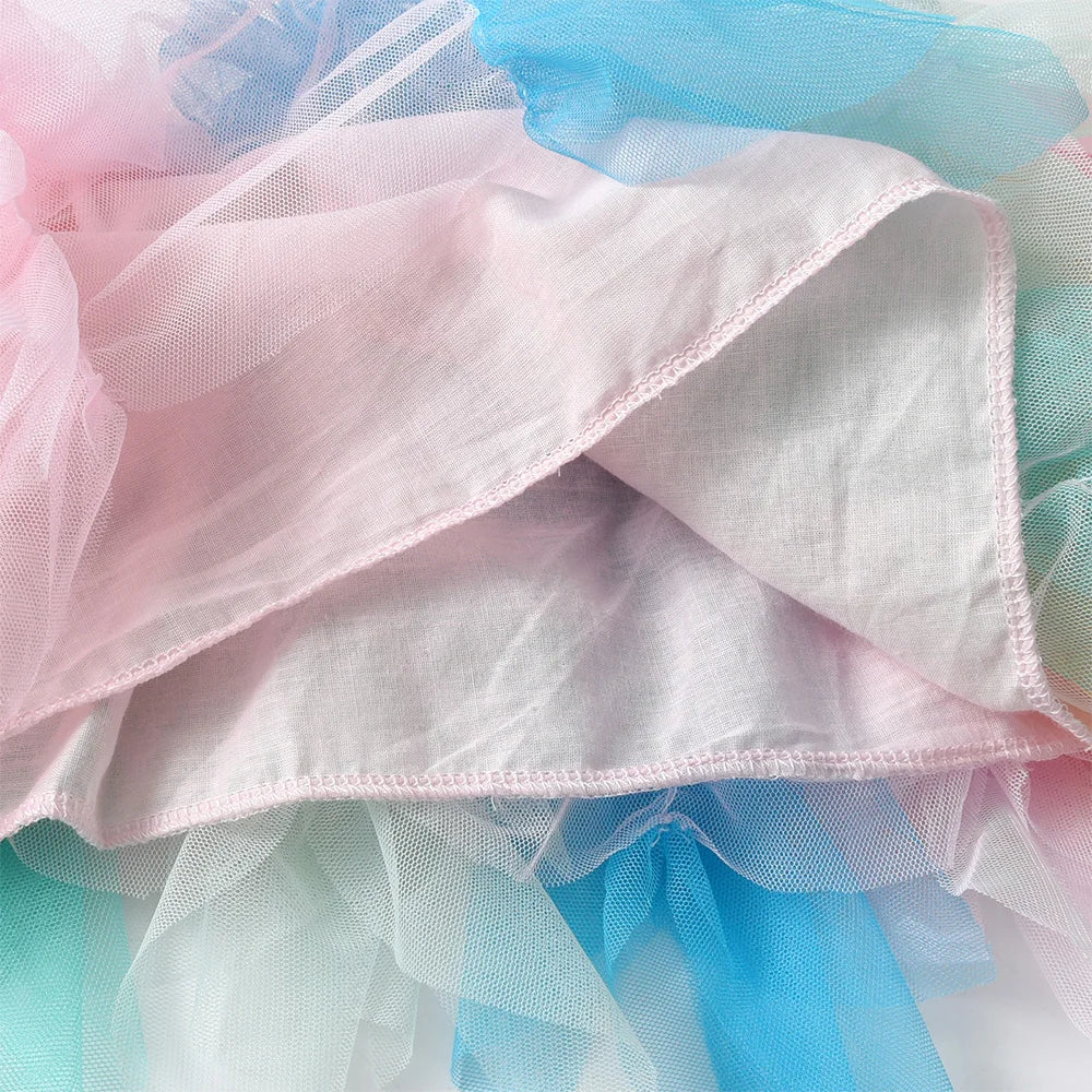 Rainbow Asymmetrical Skirt