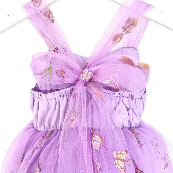 Donella Romper Dress – Lilac