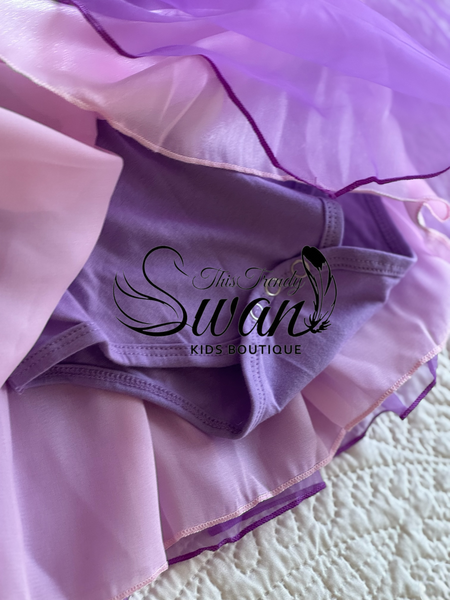 Rapunzel/Tangled Romper Dress & Headband