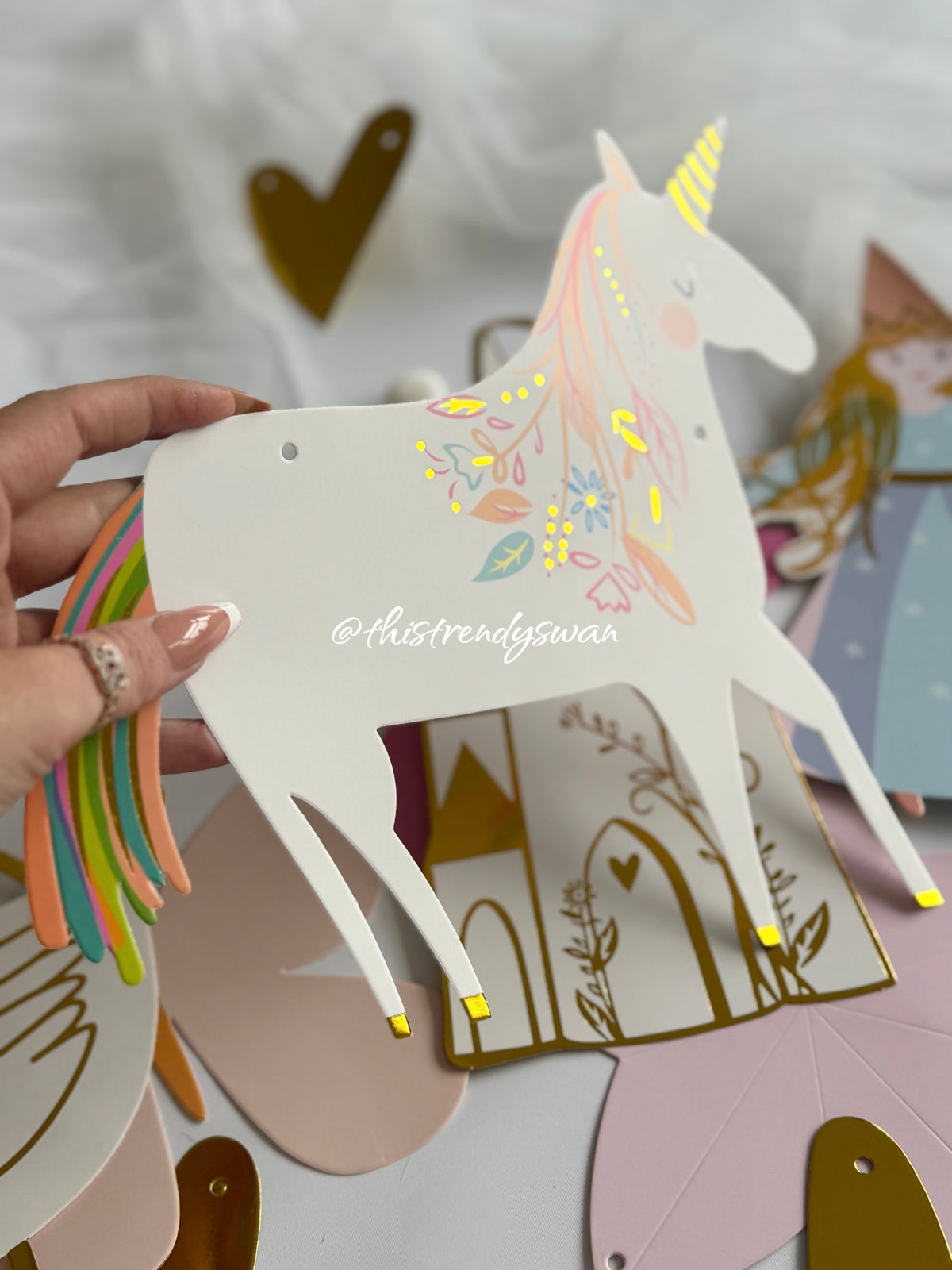 Fairy Princess Garland Banner
