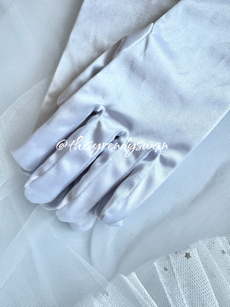 Princess Gloves - White