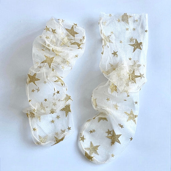 Stars Socks – Gold