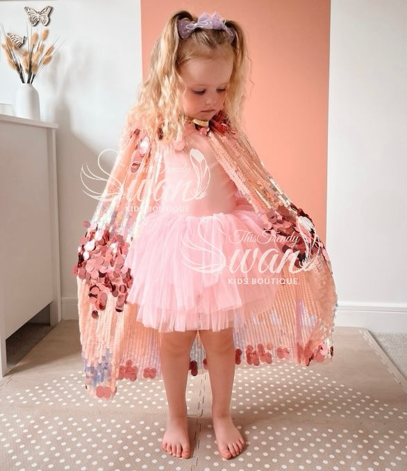 Marilla Cape- Pink