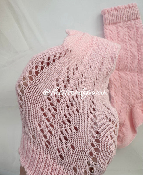 Hollow Knee Socks