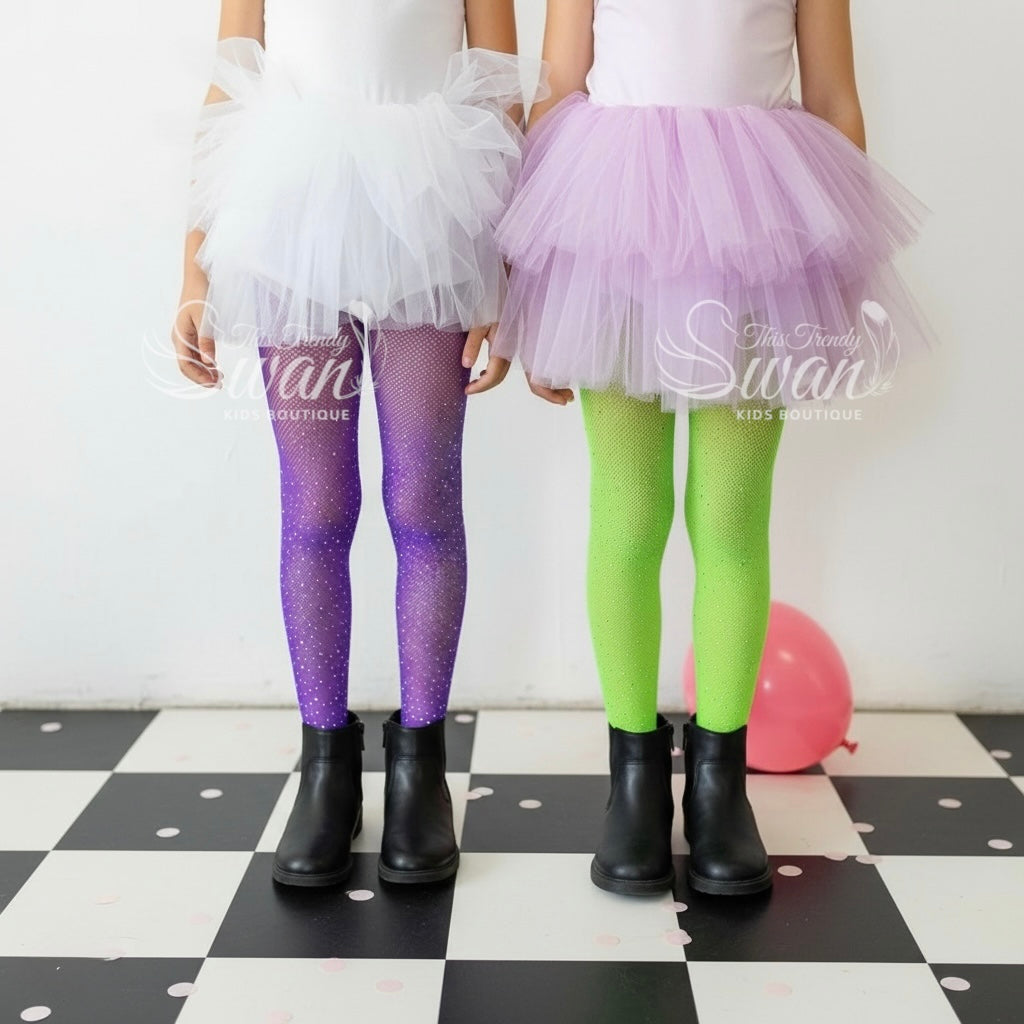 Sparkle Net Tights