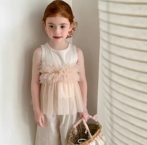 Fiola Tulle Top
