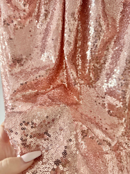 Judo Sequin Cape - Rose Gold