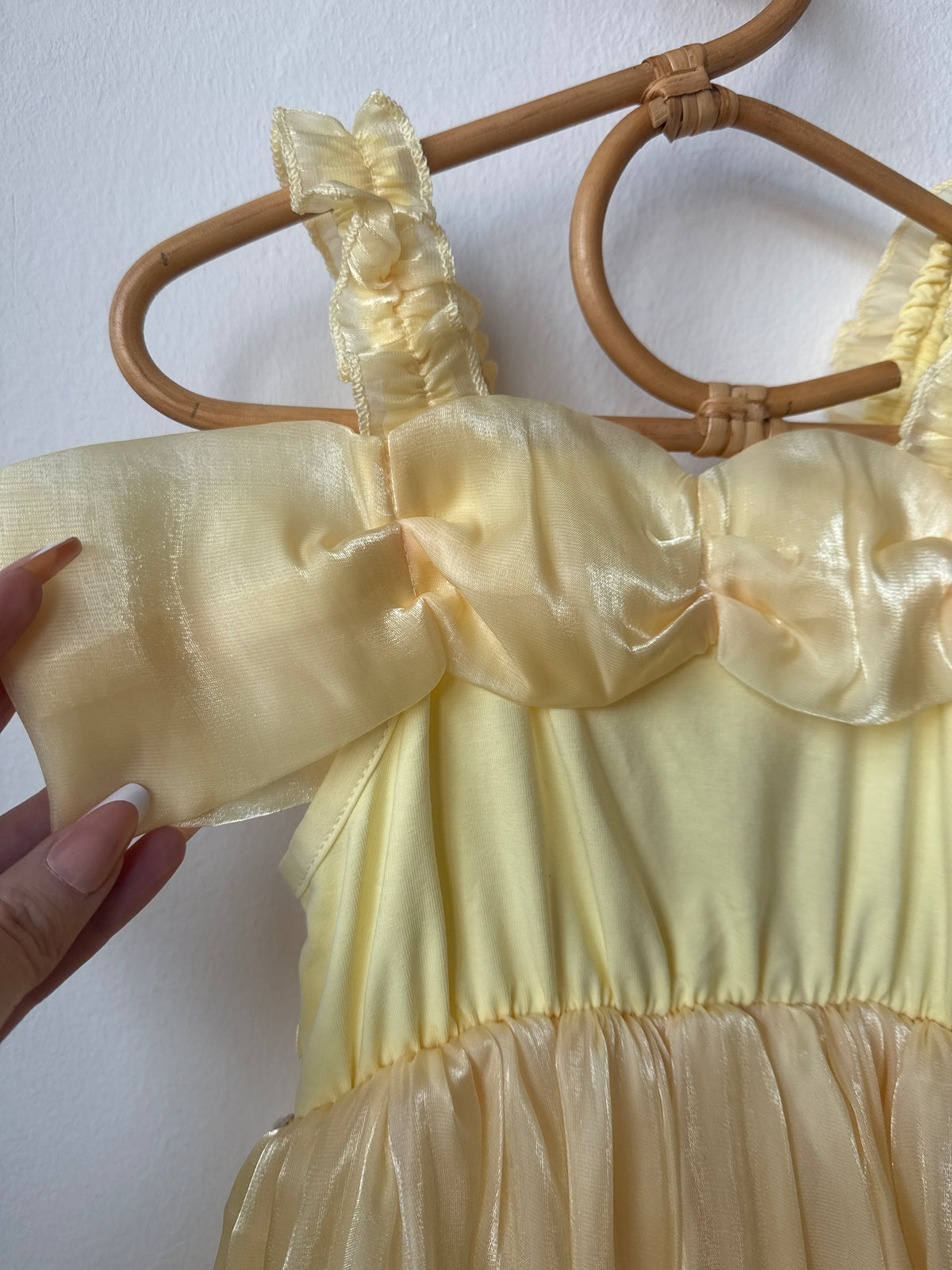 Light Yellow Princess Dress