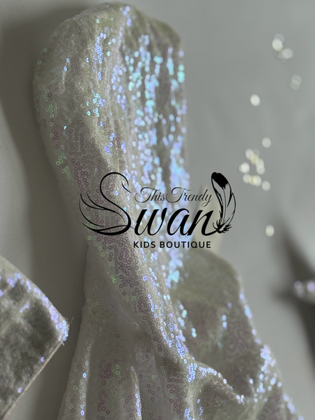 Iridescent Sequin Cape