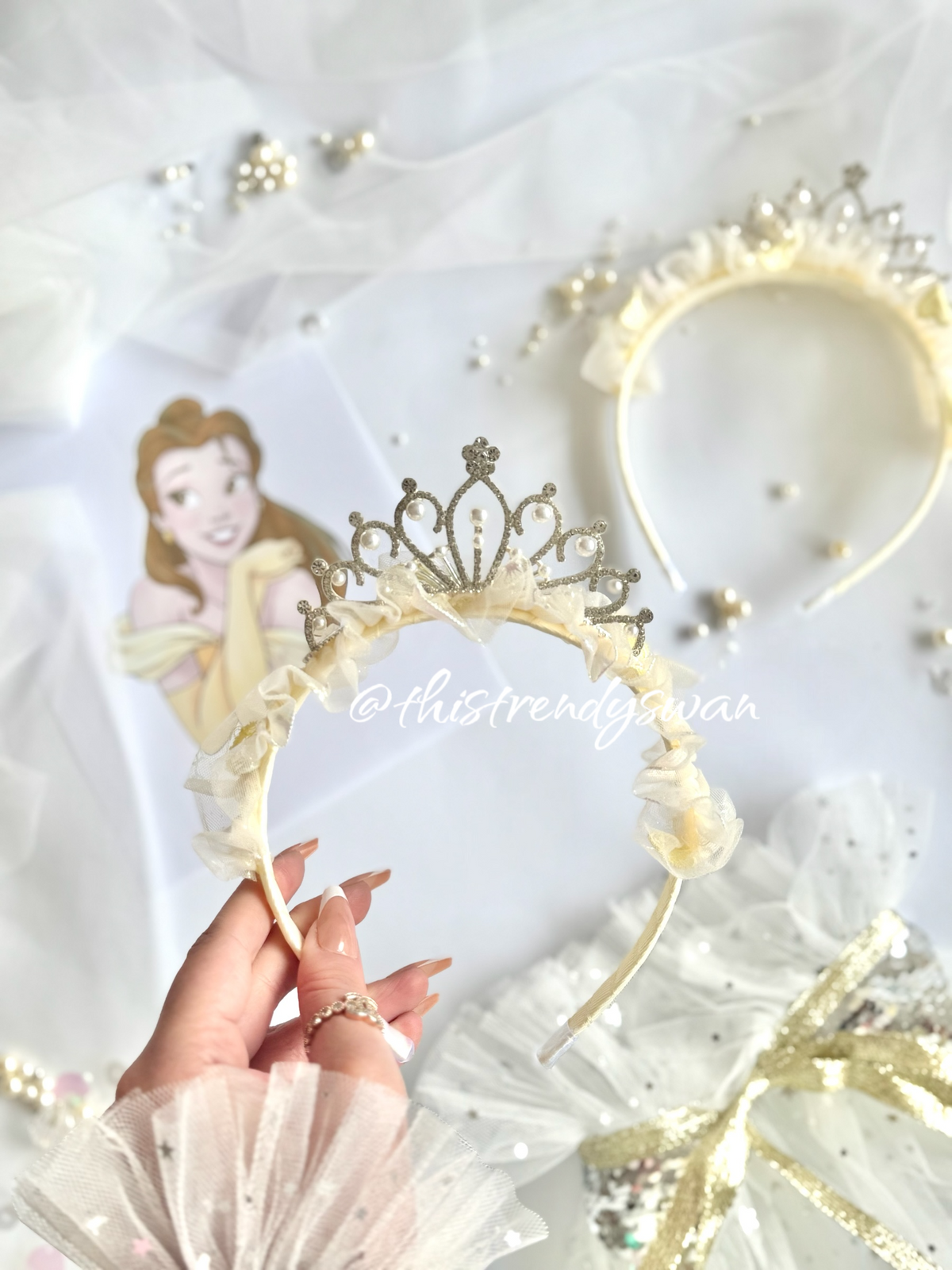 Crown Headband - Yellow