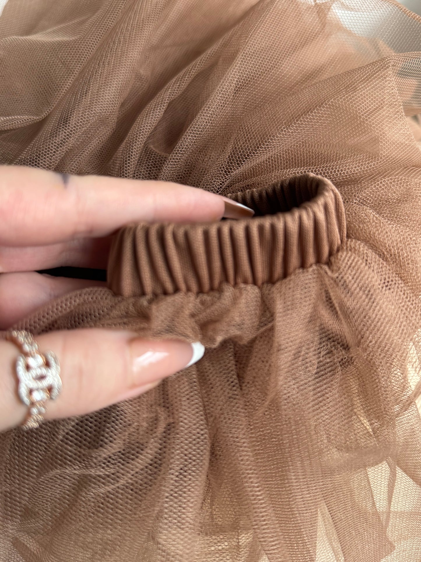 Priscilla Tutu Skirt -Chocolate