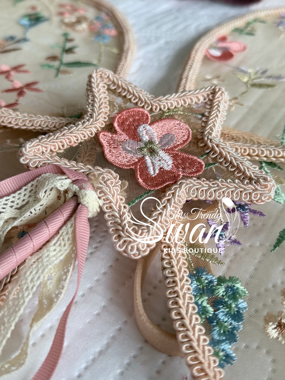 Wild Garden Floral Wings & Wand