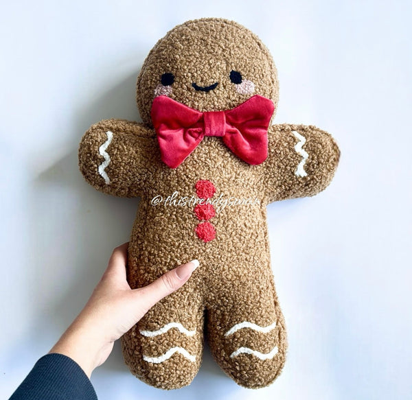 Gingerbread man/girl Cushion