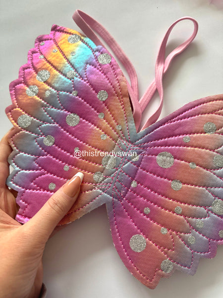 Fairy Wings & Wand - Pink