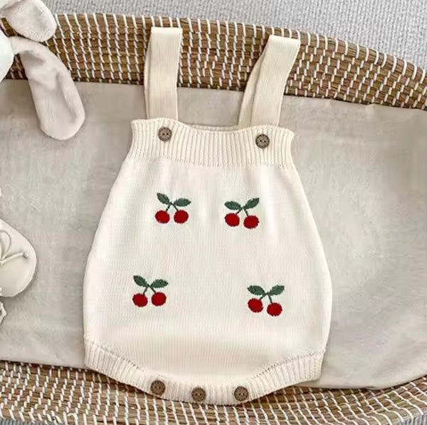 Cherry Knit Set