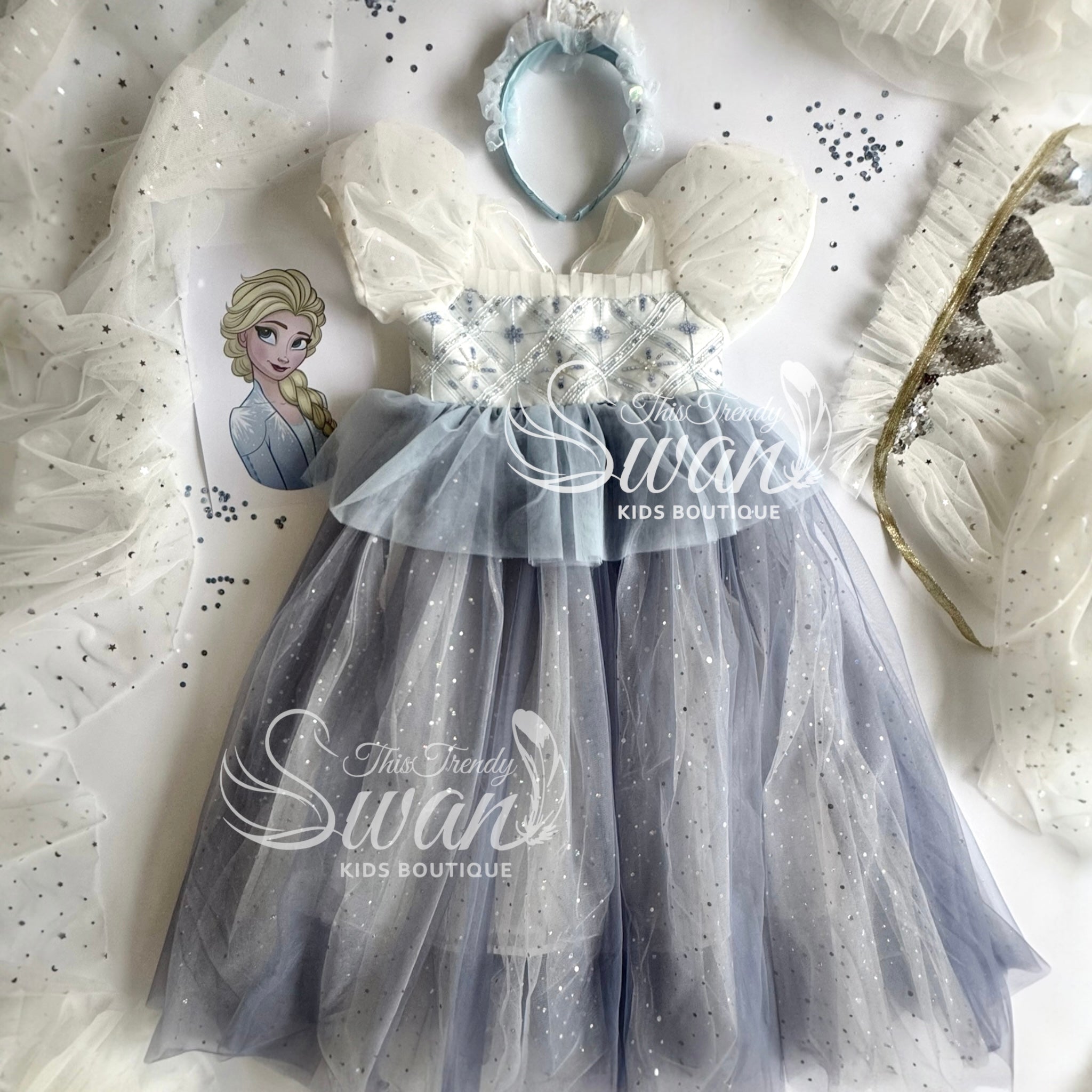Princess Elsa Gown