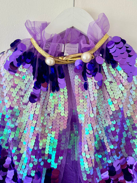 Marilla Cape- Purple