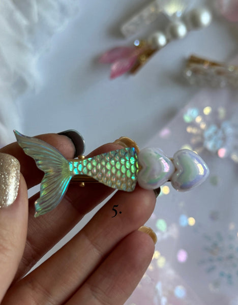 Mermaid hair accessories