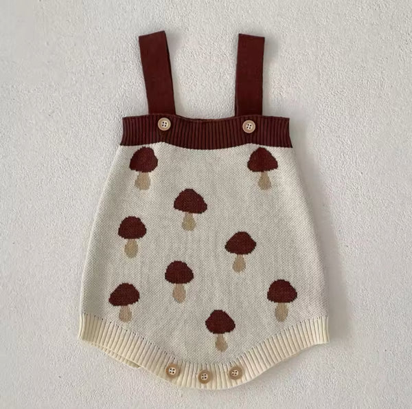 Mushroom Knit Set
