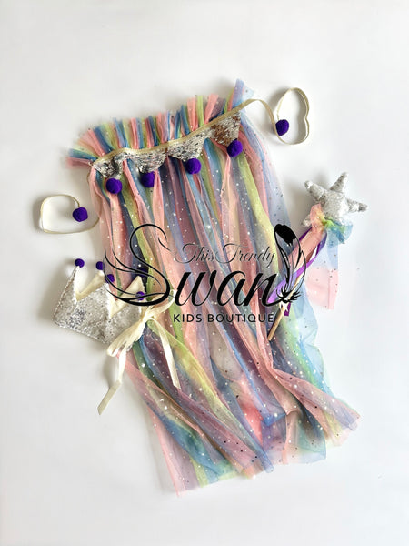 Tilly Rainbow Cape