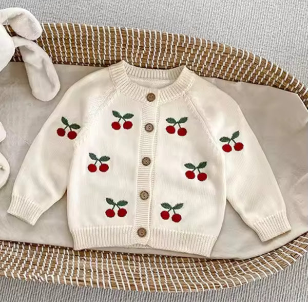 Cherry Knit Set