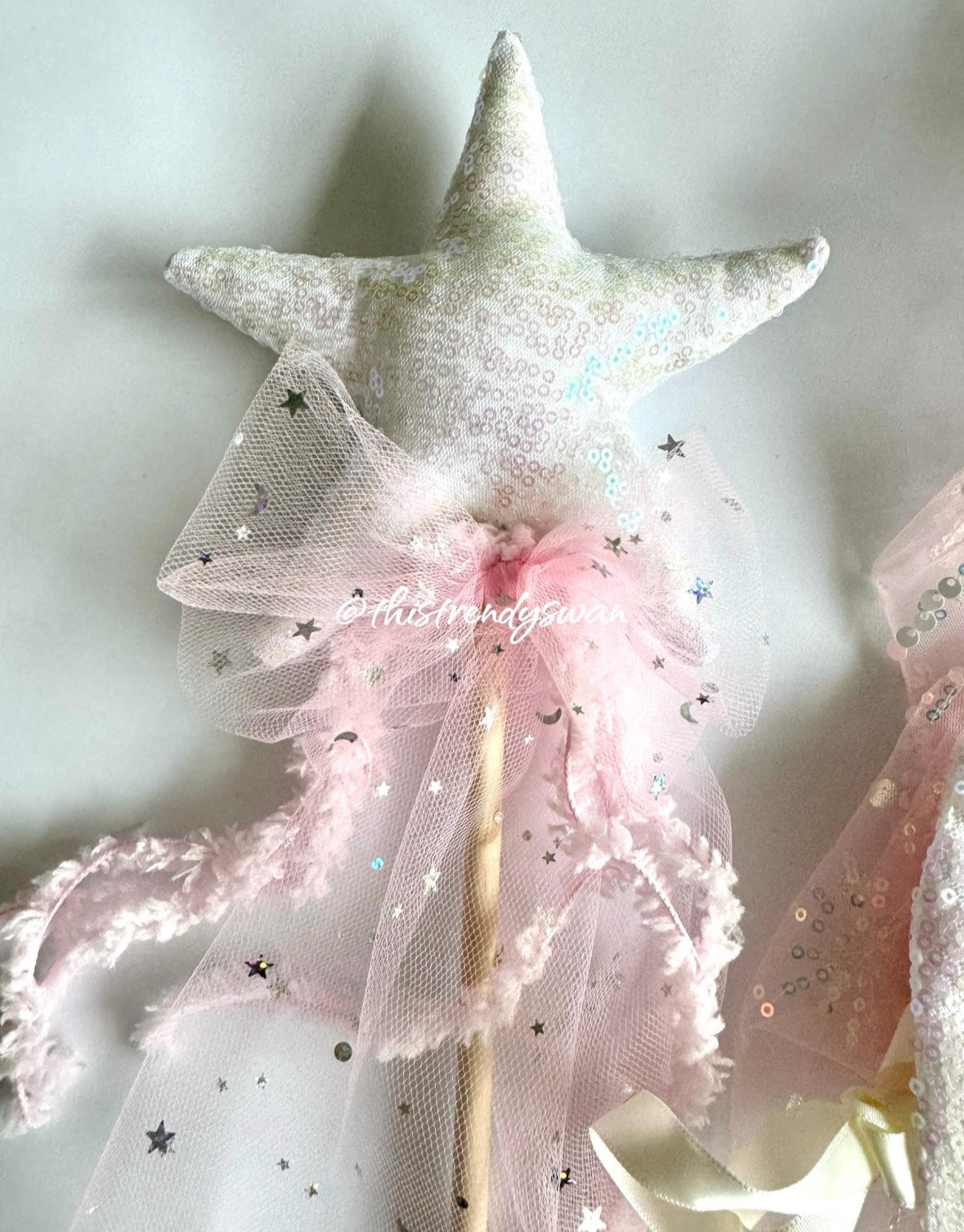 Sequin Crown & Wand