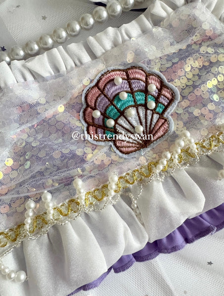 Mermaid crop top