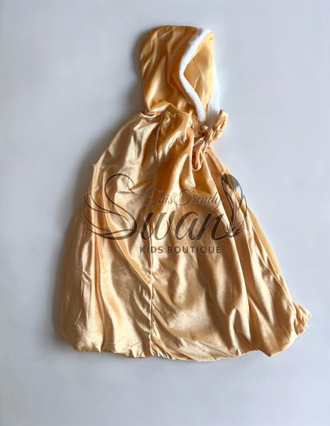 Princess Cape Cloak - Yellow