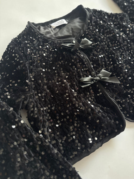 Black Sequin Jacket