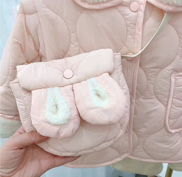 Padded Coat & Matching Bag