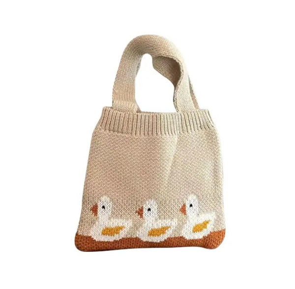 Knitted Duck Bag