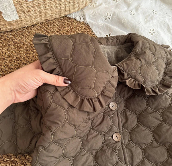 Padded Jacket- Chocolate