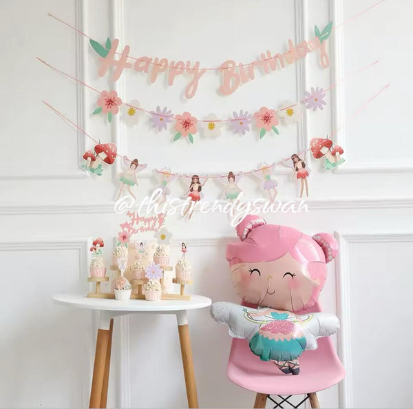 Fairy Garland /Cake Toppers