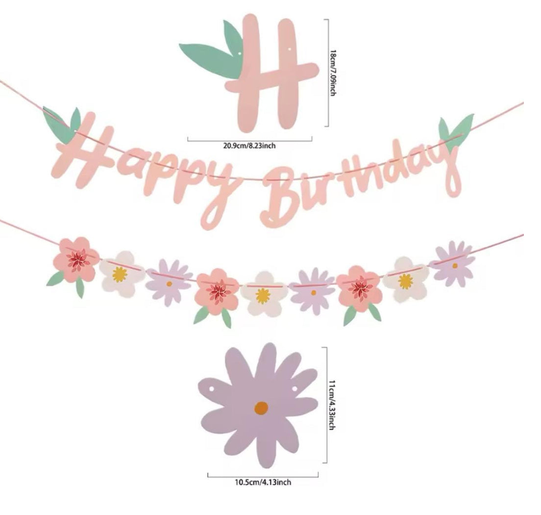 Fairy Garland /Cake Toppers