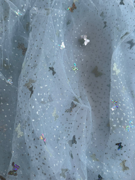 Blue Butterfly Cape