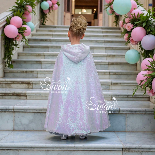 Sequin Cape - Iridescent