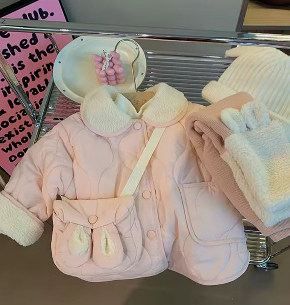 Padded Coat & Matching Bag