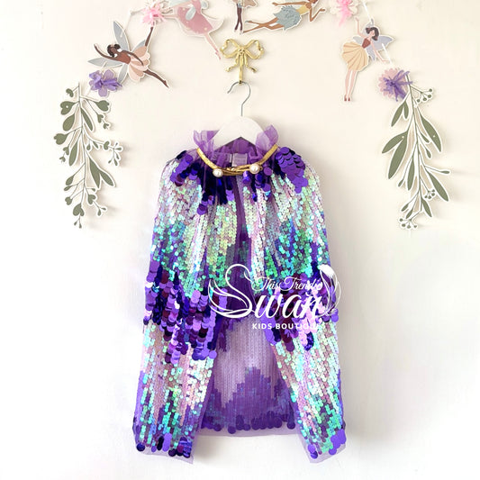 Marilla Cape- Purple