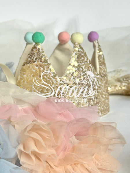 Sequin Crown & Wand