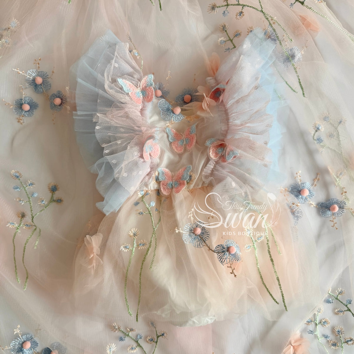 Amora Floral Romper Dress