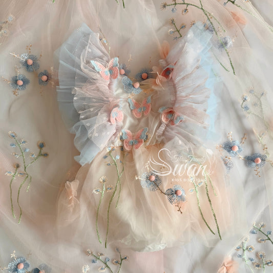 Amora Floral Romper Dress
