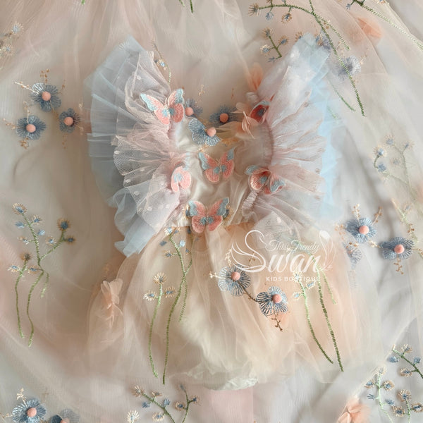 Amora Floral Romper Dress
