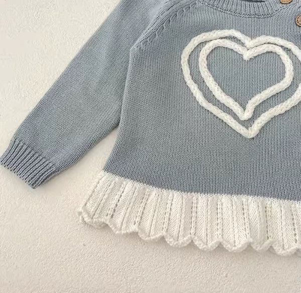 Blue Knit Set