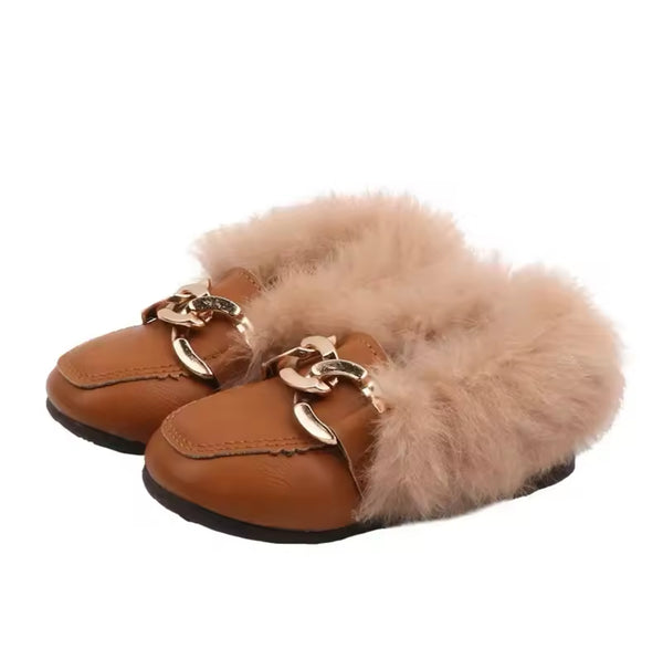 Fur Loafers