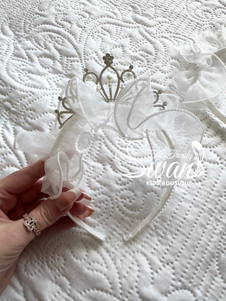 Princess Headband - White