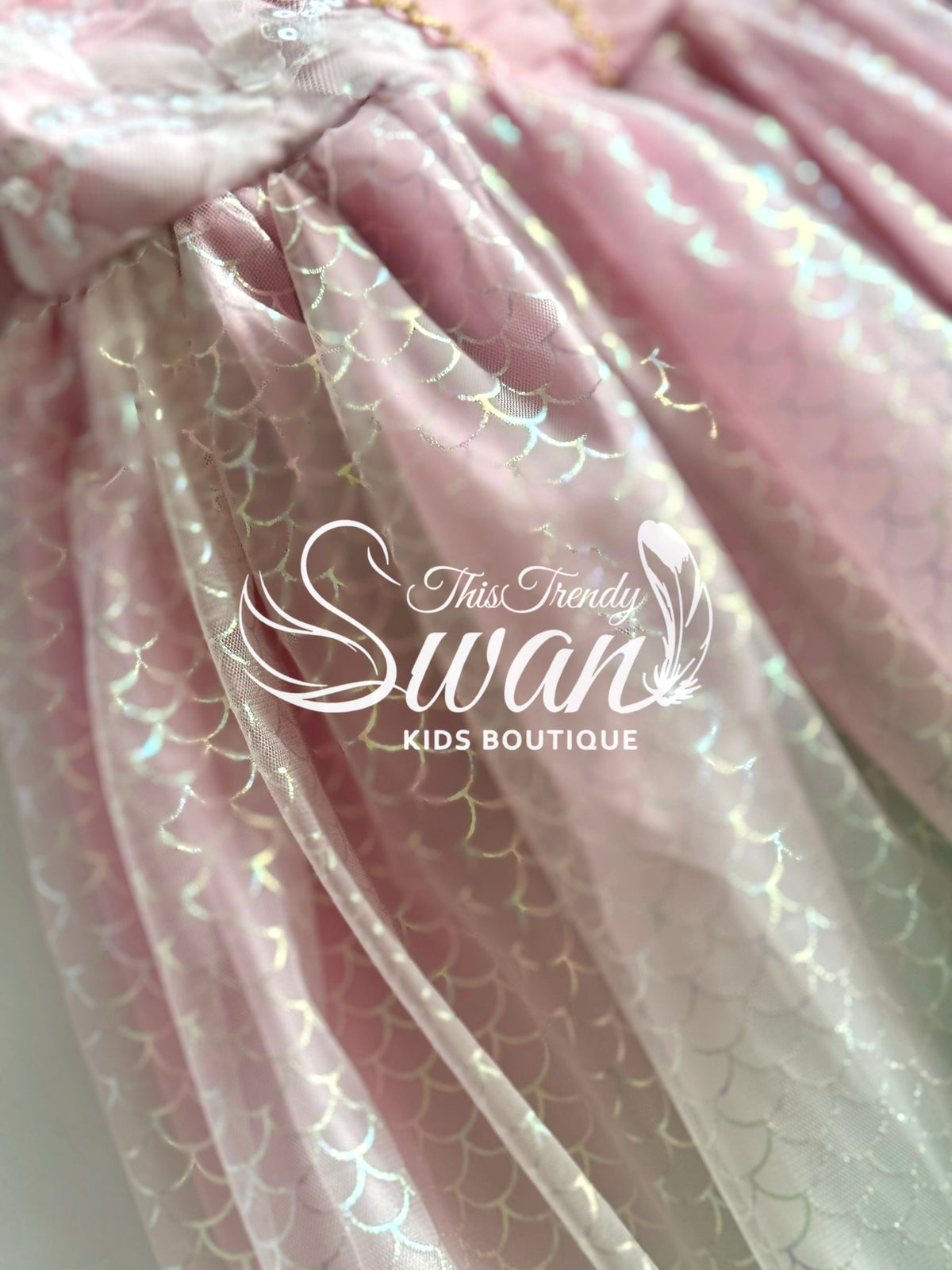 Princess Mermaid Rainbow Dress