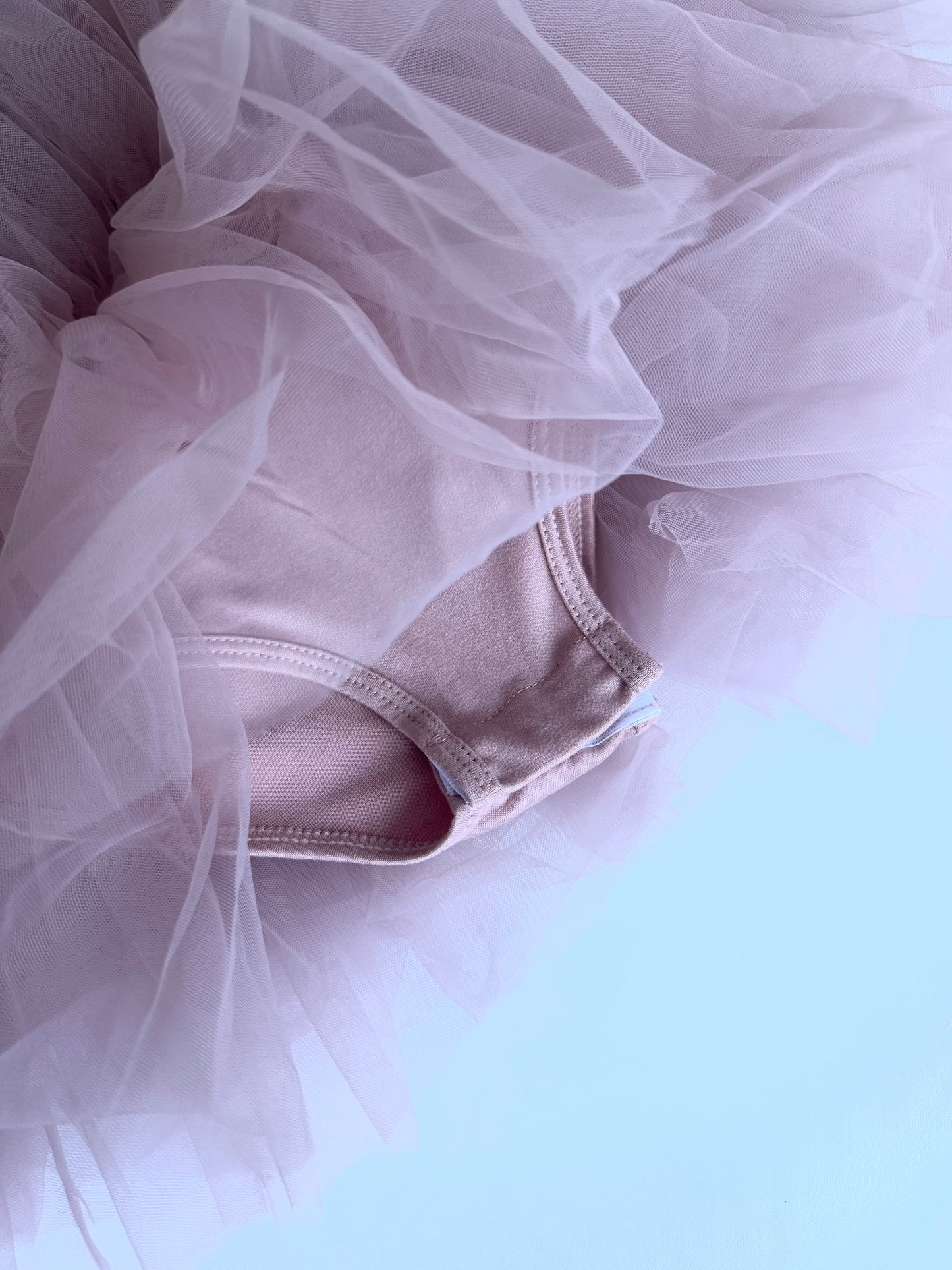 Leotard Tutu Dress - Dusty Pink