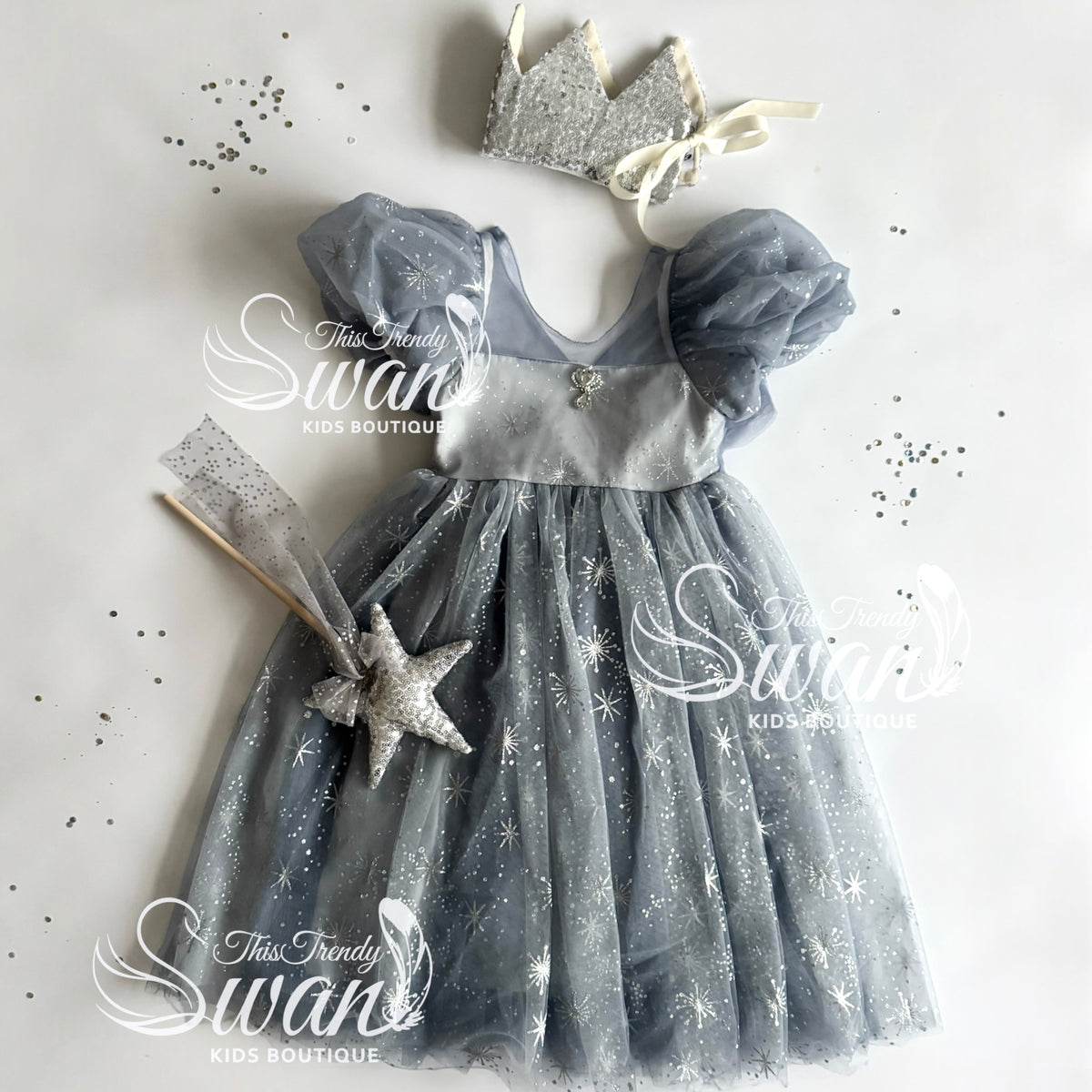 Ice Queen Princess Dress